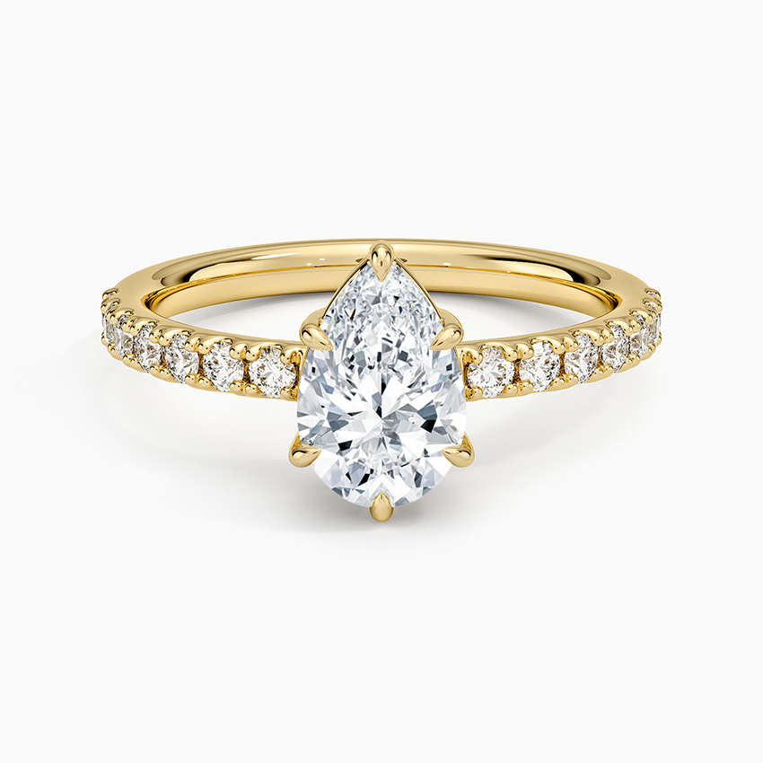 The Olivia 10K Gold Ring