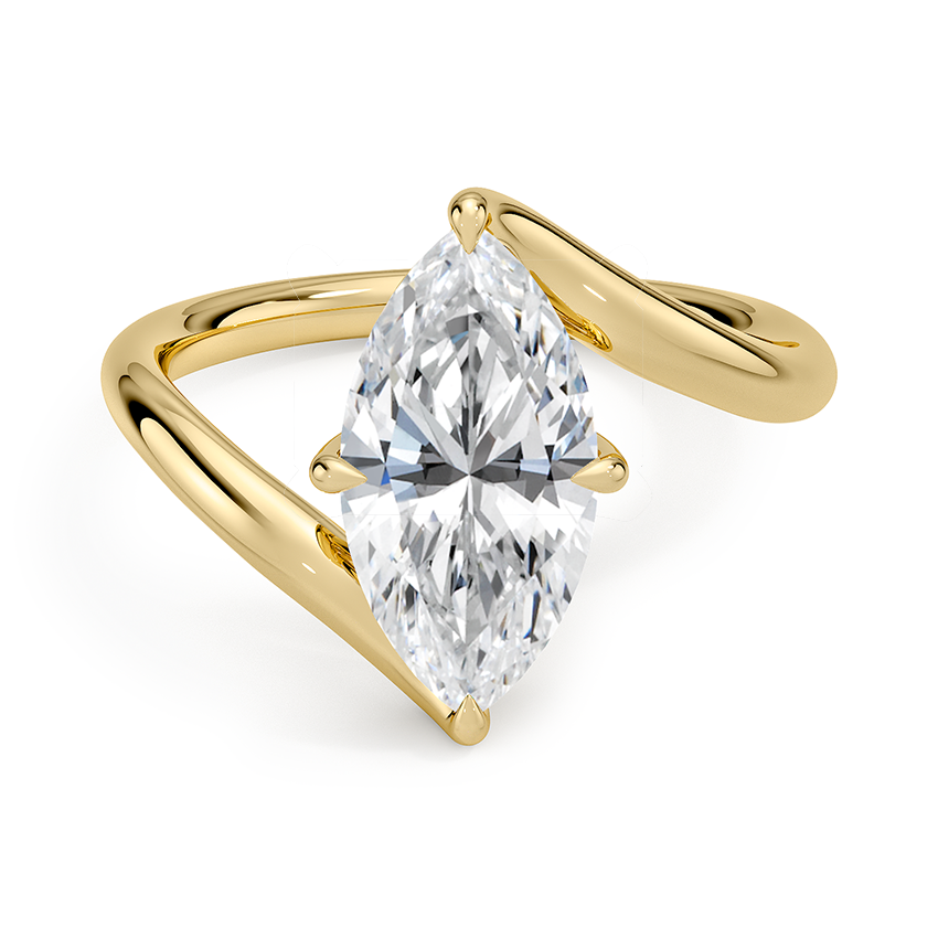 14k diamond gold ring