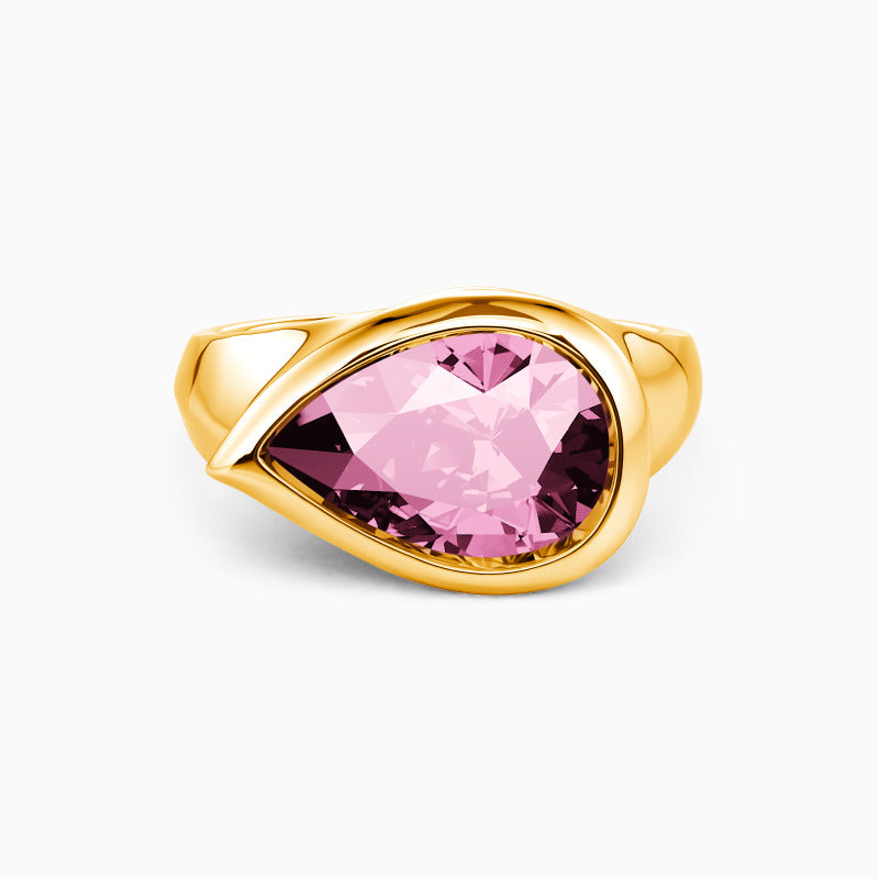 The Naomi 14K Gold Pink Diamond