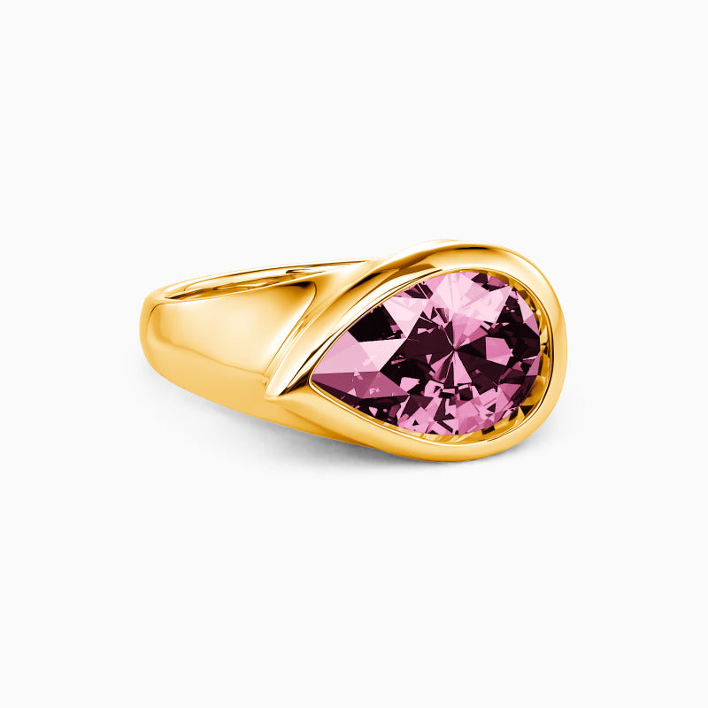 The Naomi 14K Gold Pink Diamond