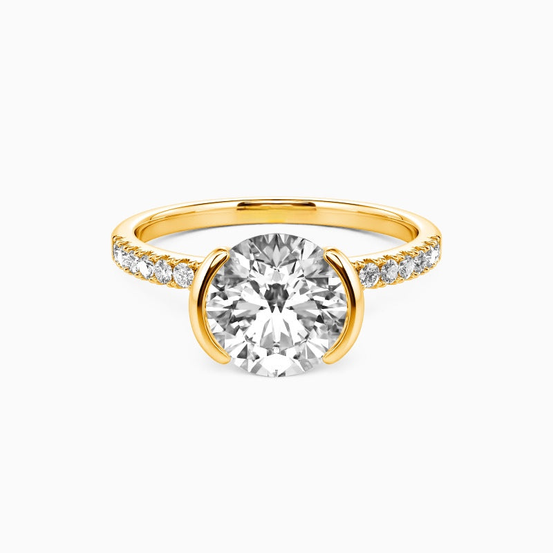 The Emily 14K Gold White Diamond