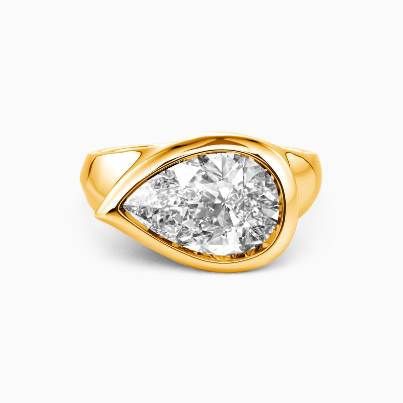 The Naomi 14K Gold White Diamond