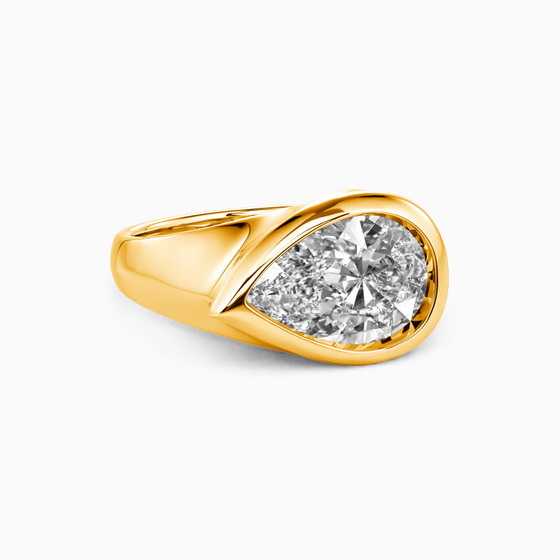 The Naomi 14K Gold White Diamond
