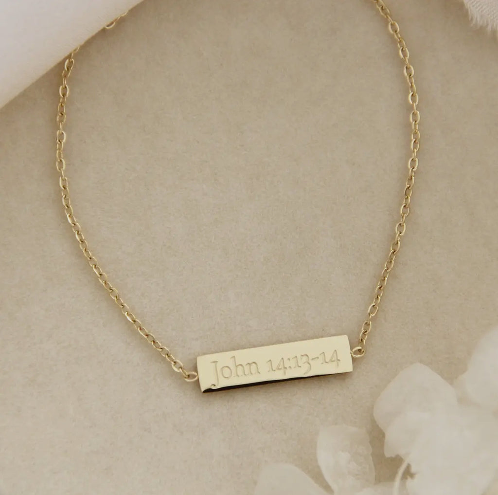 gold plated necklace