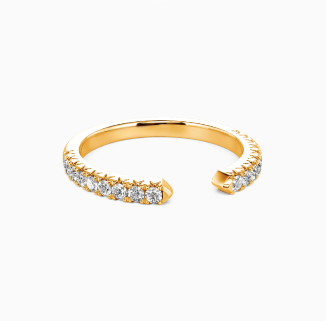 The Lily 14K Gold Band