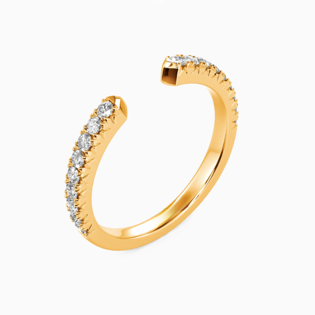 The Lily 14K Gold Band